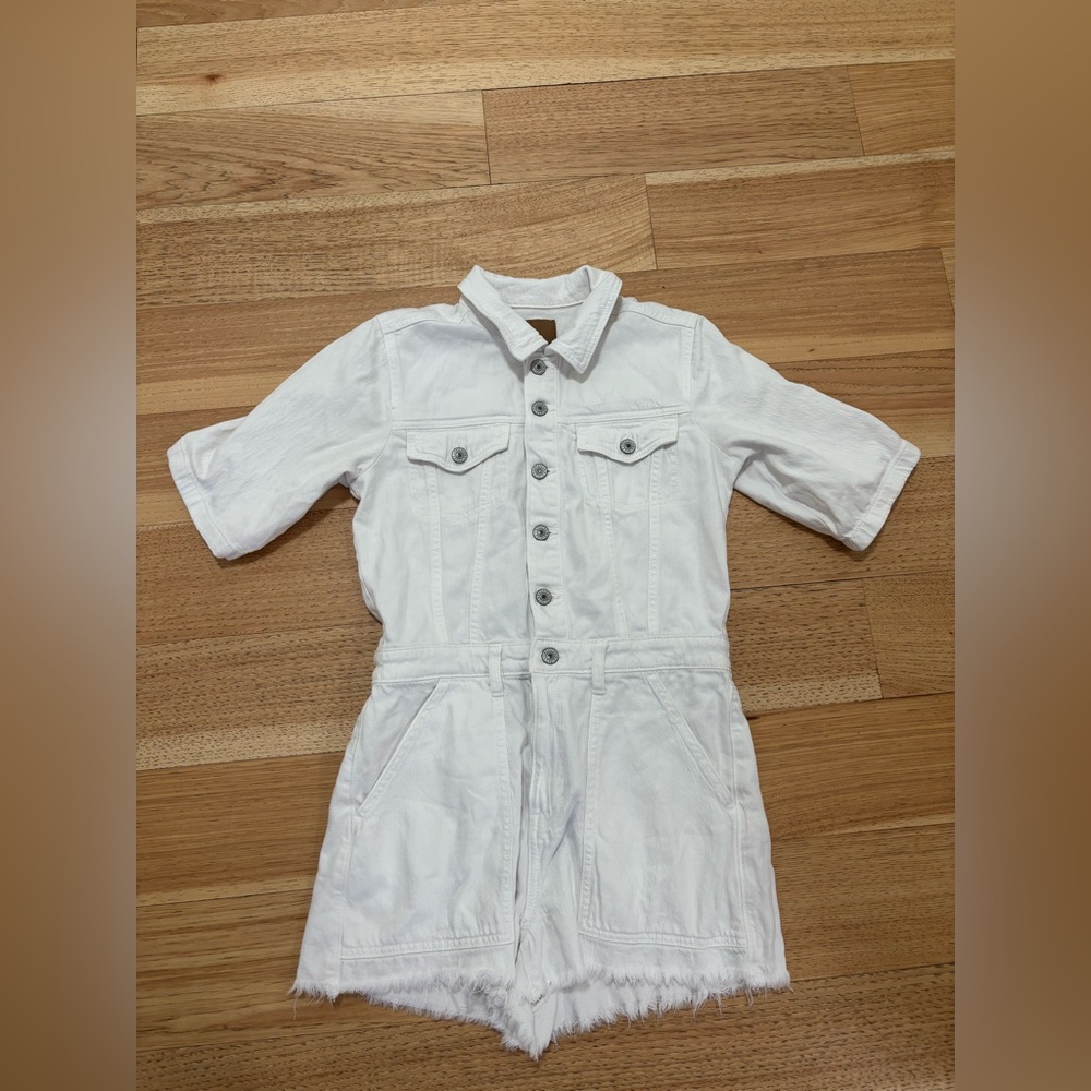 American Eagle Denim Romper